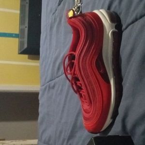 Red size 7 Nike athletic shoes